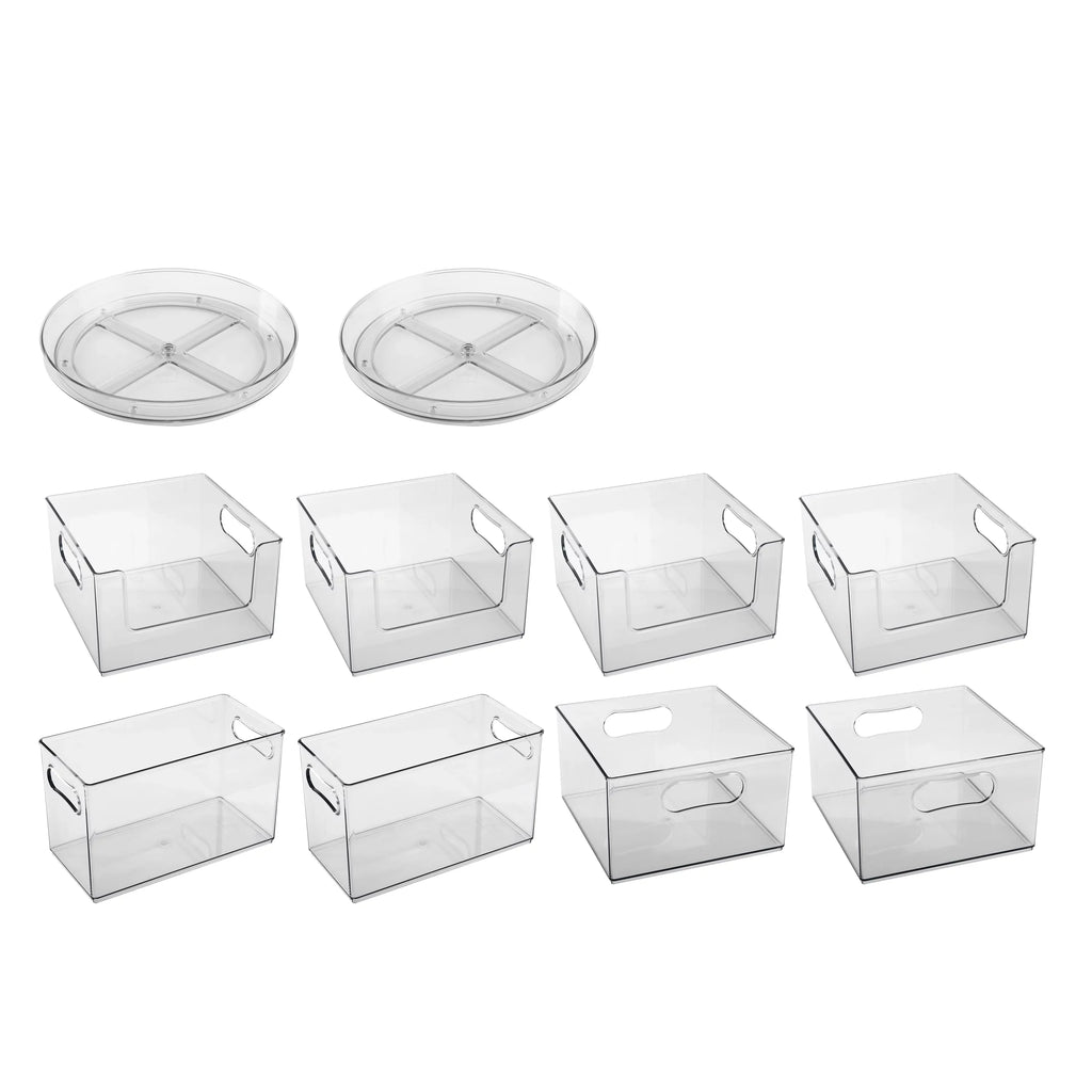 Edit, Edit Storage Piece The Plastic Home Modular 10 Laundry Clear new System