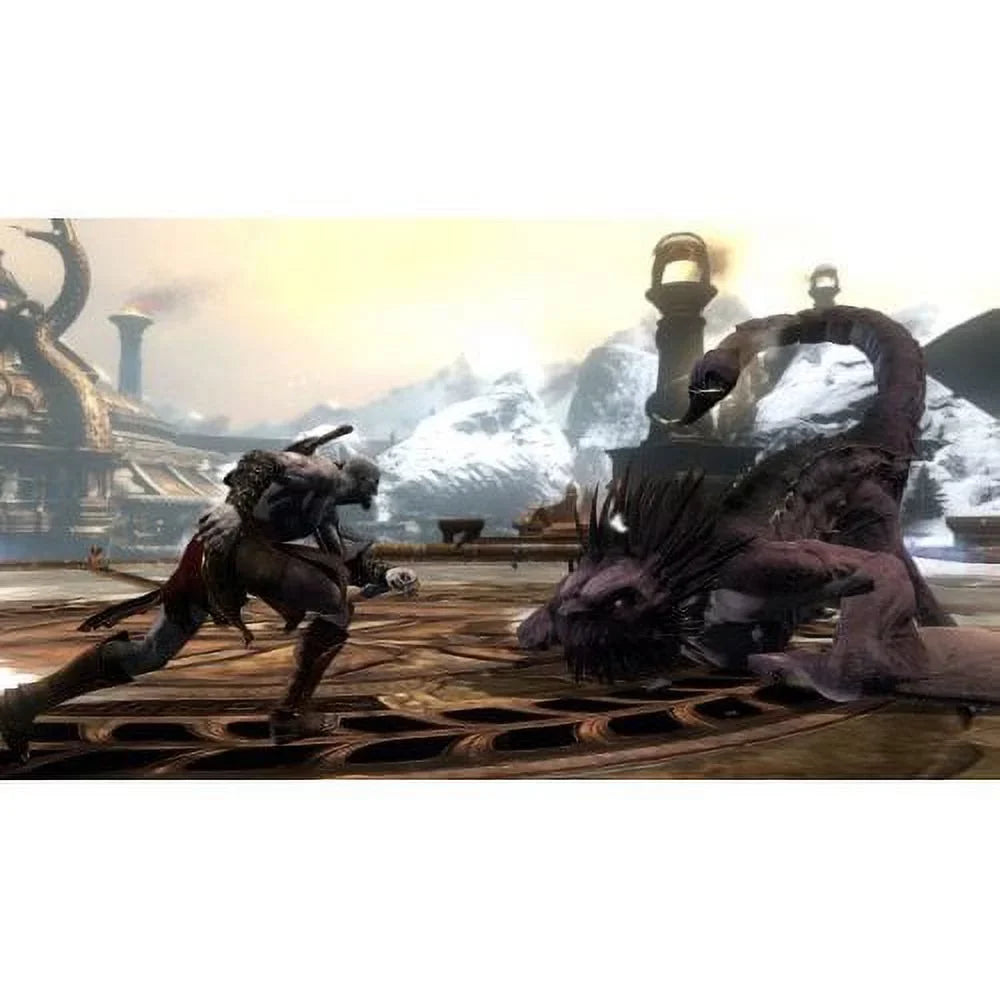 God Restored War Of Bundle Red (Refurbished) Legacy Ascension 500 GB PS3