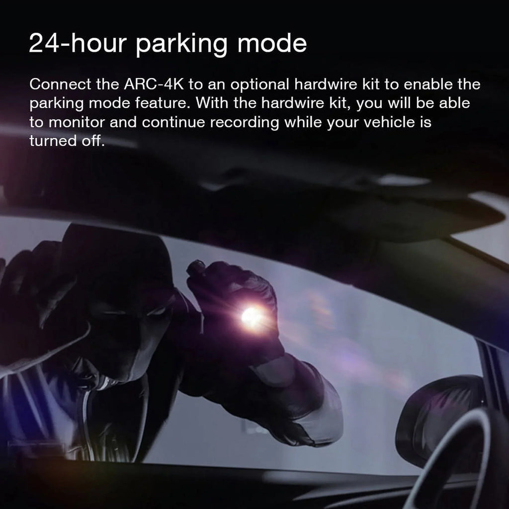 10" Parking Touchscreen, Dual-Channel Arc4K Seamless Mode, Design and GRDIAN Mount Magnetic Mirror Camera, Rear, Rear-View Front