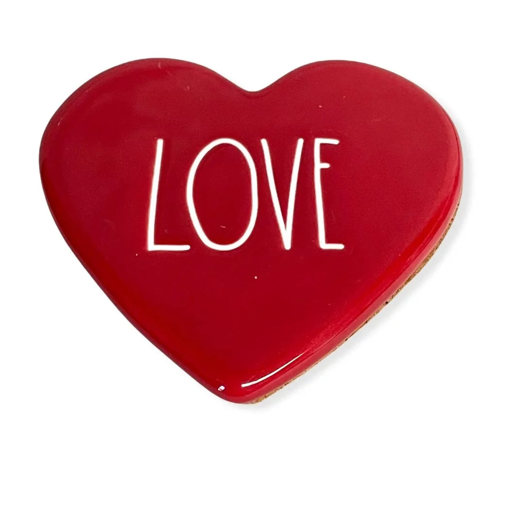 of LOVE Coasters Magenta Ceramic Dunn Red 4 Set Rae LL by Drink