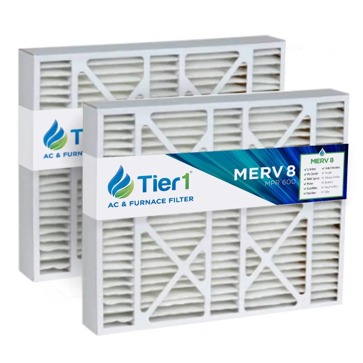for Tier1 Pack Merv AC 2 Air Carrier Furnace Replacement 19x20x4-1/4 8 Filter