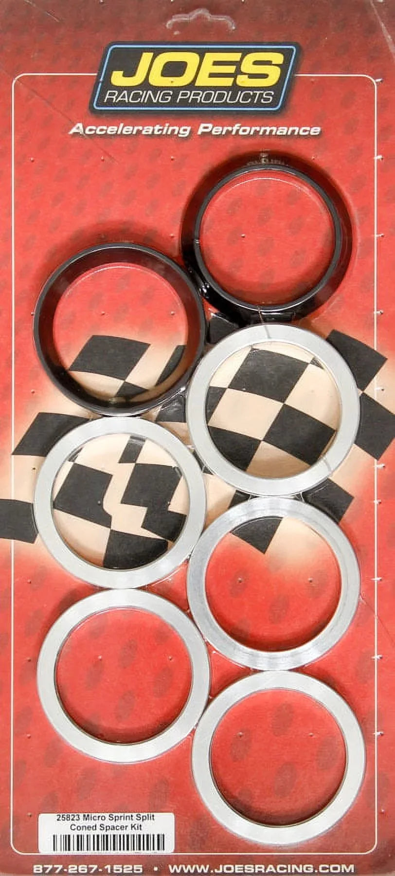 (4)- - SPRINT CONED (1) SPLIT 1/2") CONED MICRO Racing - SPACER Products KIT 1/4" trendy PAIR, JOES 25823 SPLIT