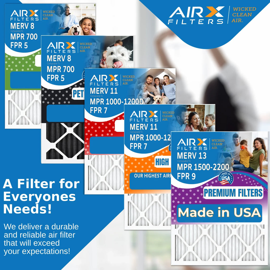 Filter FILTERS 1 USA 700 Compatible WICKED Filter CLEAN by Single Filter & to AIR. MERV 401 16x28x6 with 8 AIRX Air Furnace MPR Comparable FPR 16x28x6 Premium 5 Made Aprilaire