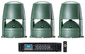 8" (3) Landscape Outdoor 70v Speakers 88M + CONTROL new Commercial JBL Amplifier