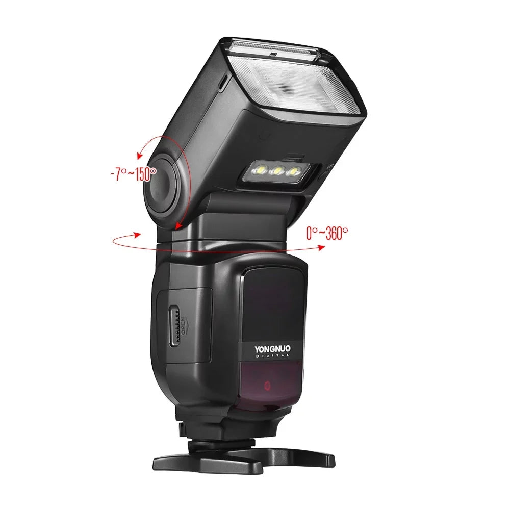 Flash Wireless YN968N System LED YN560 Light, 5600K Built-in with Wireless DSLR and Nikon with 1/8000s Speedlite TTL YN622N HSS, new II Compatible YONGNUO Cameras
