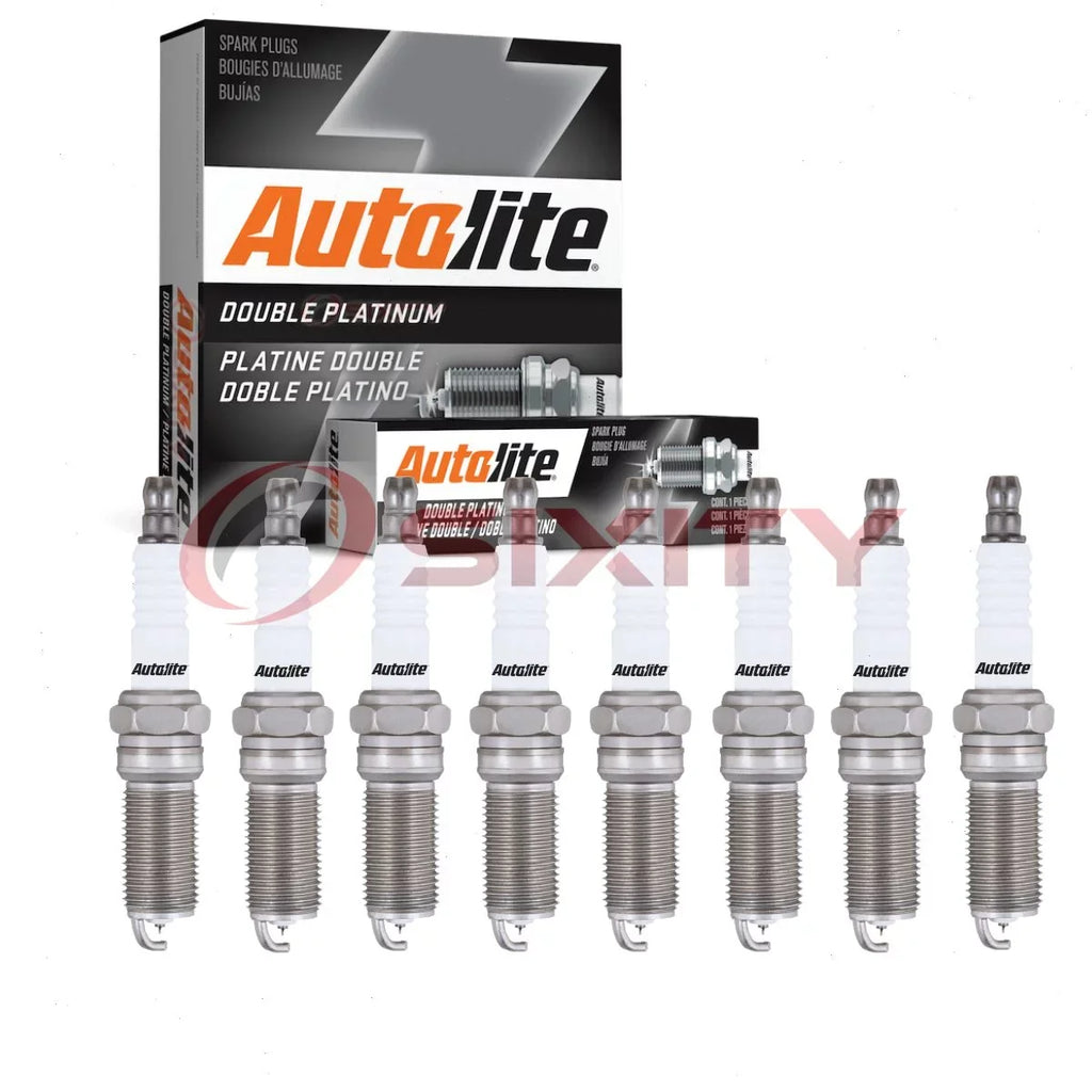 SP512A Ignition FORD 41-125 for FORD 2012-2021 Plugs Wire Spark Platinum APP5863 select: FOCUS, 8 EXPLORER Autolite Secondary 88901025 Fits 2012-2018 pc Double