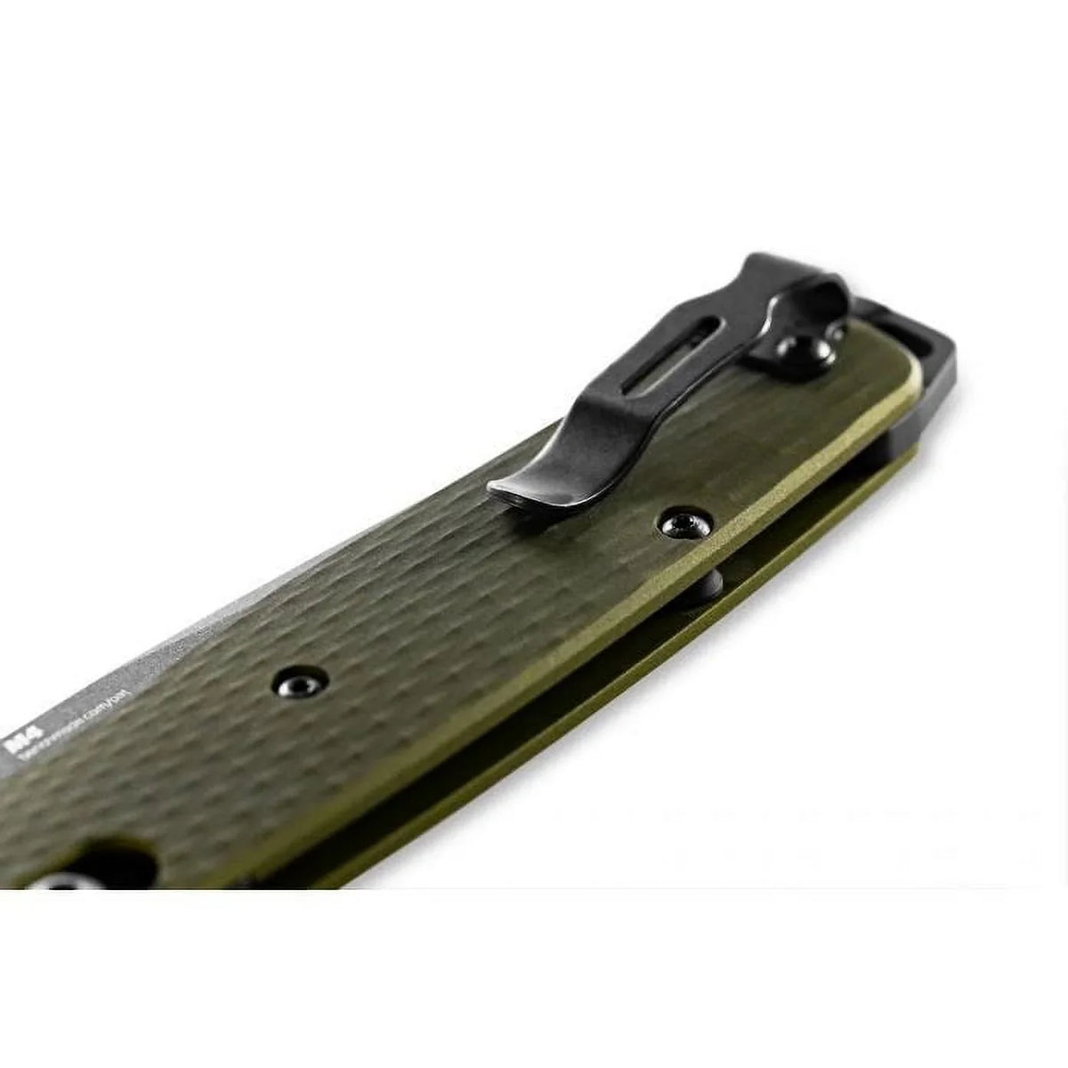 Benchmade 3.38in Plain Tanto Knife Blade 537GY-1 Axis Grey Bailout Coated