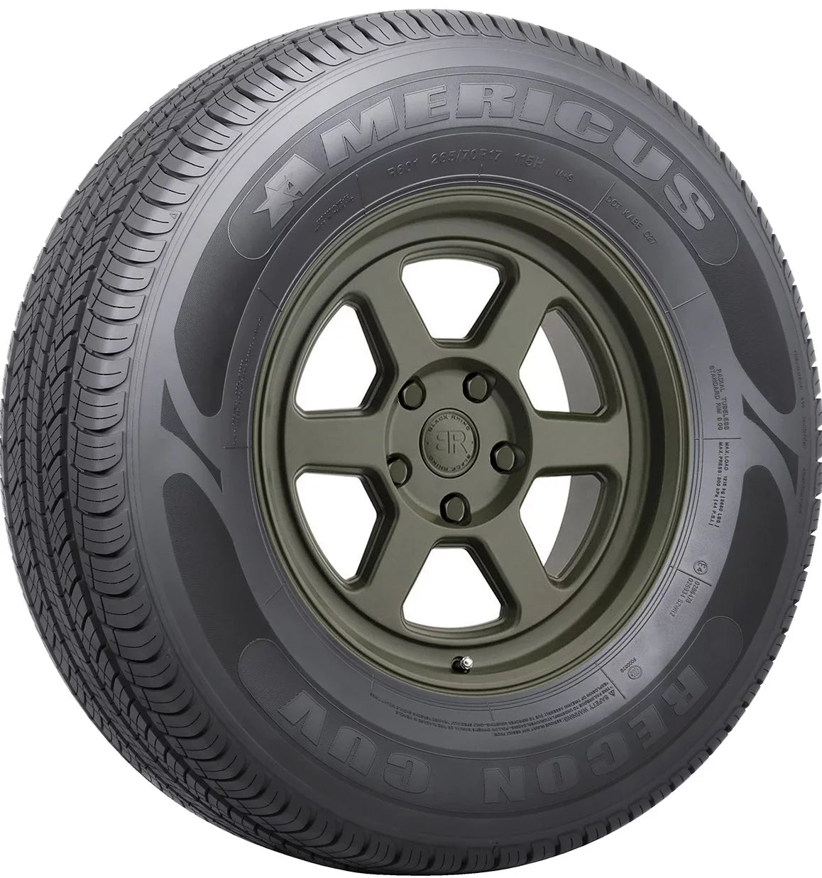 Americus Jeep Fits: Sorento All Kia Passenger 111H Overland, new 2003-06 Grand EX Season Cherokee 2002-03 245/70R16 XL R601 Tire