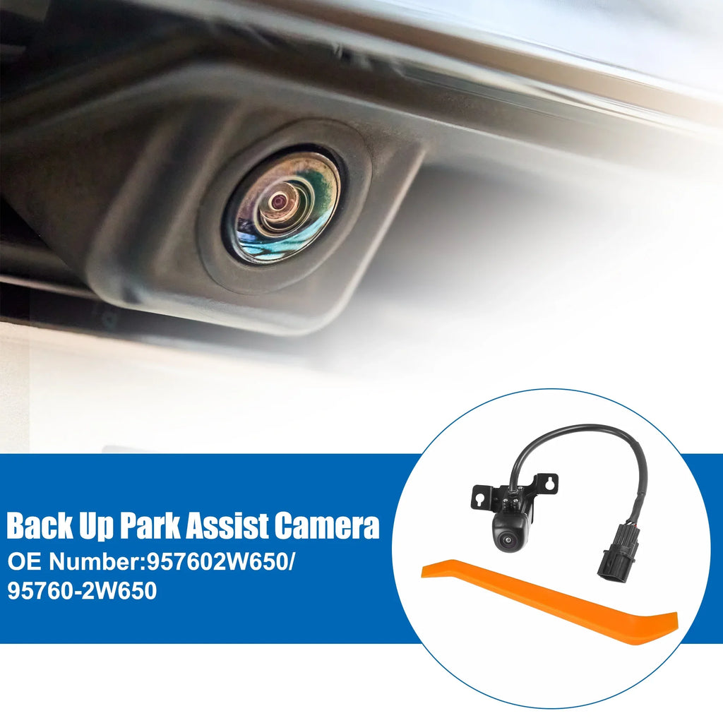 Camera Tool Fe Sport Car W/ 2017-2018 for View Bargains Santa No.957602W650 Set Up Hyundai 1 Unique Rear Back Fit