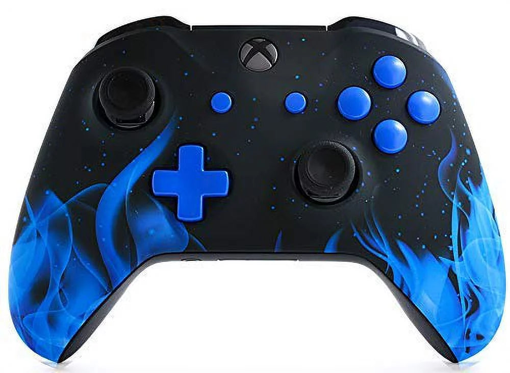 S Custom FPS blue) SMART Blue Xbox Fire One (Matte COD mods. Controller. Warzone Soft Fire high quality Rapid Modded