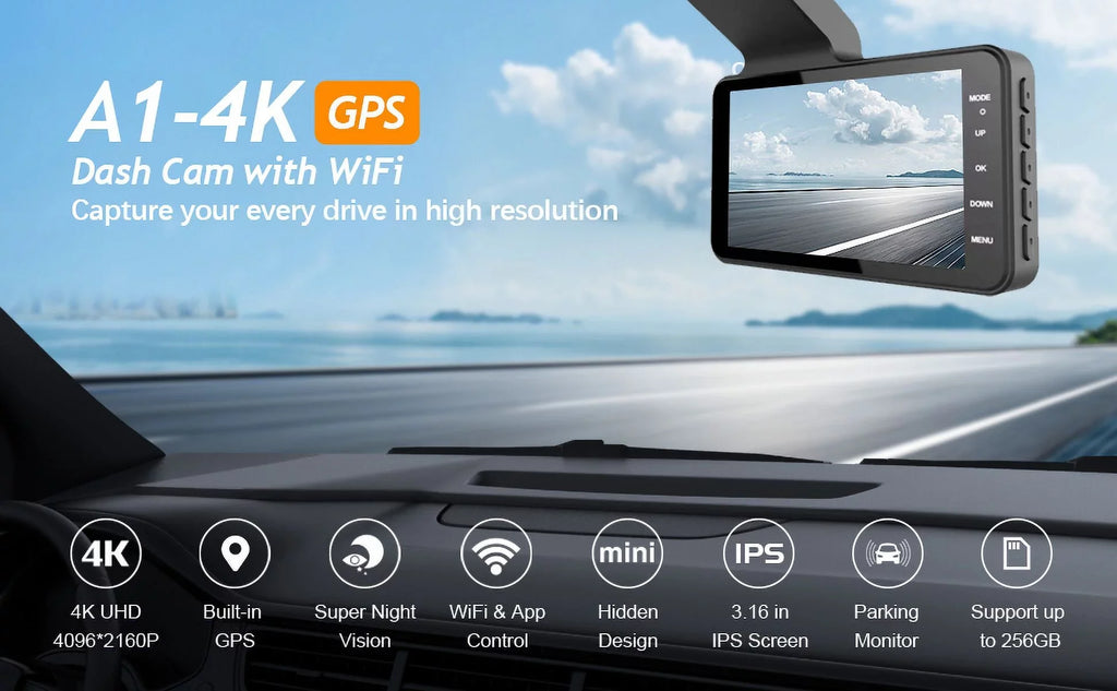 free vision front 4 night camera dash New installation lens rear HD wholesale inch recorder driving dual and