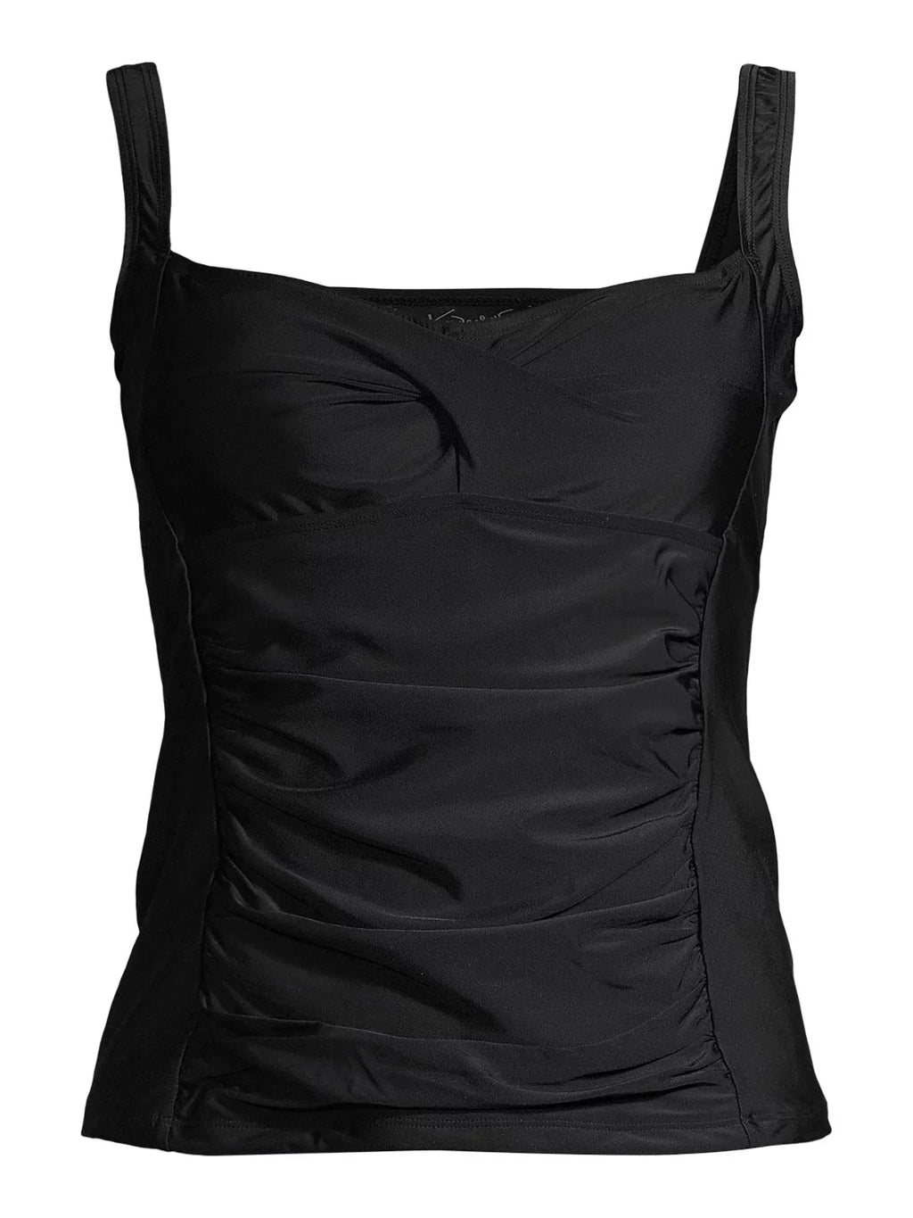 Princess Top Solid Swimsuit Vanderbilt Ruched Gloria Tankini
