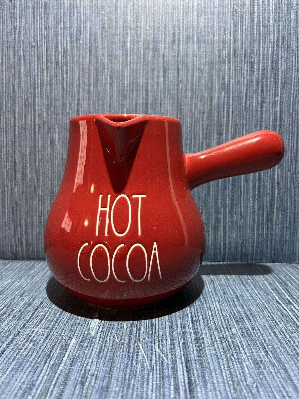 Pot White Red Rae LL Letter Ceremic HOT Kitchen COCOA with Dunn