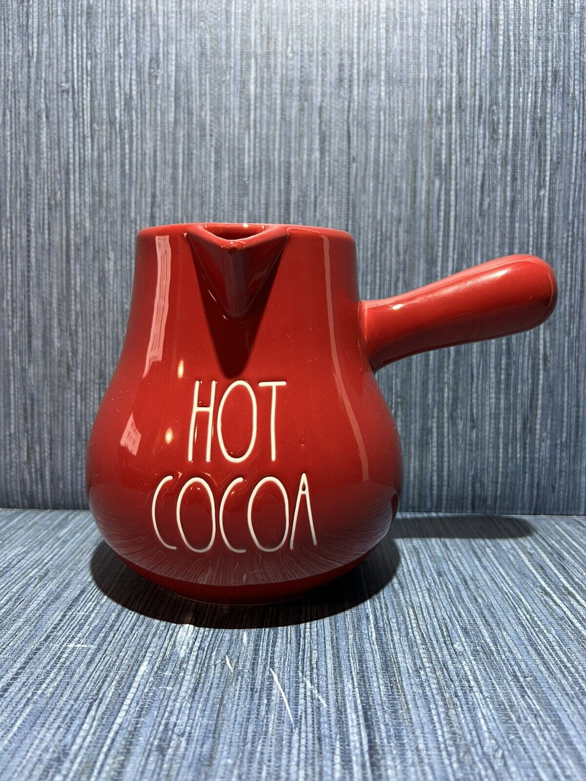 Pot White Red Rae LL Letter Ceremic HOT Kitchen COCOA with Dunn
