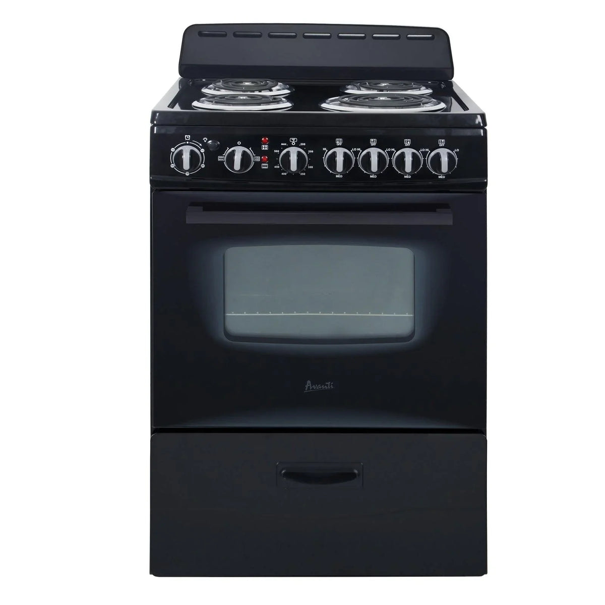 24 Electric Avanti high quality Inch White Freestanding ERU240P0W Range -