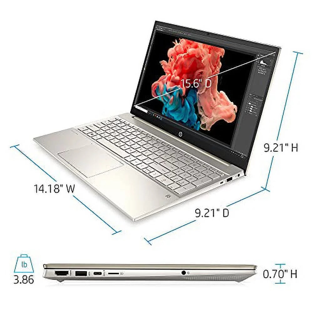 DDR4 HDMI Laptop Gen FHD high quality Home 32GB i5-1135G7 HP Backlit USB Graphics Intel 2022 Iris 4-Core Touchscreen Pavilion 15.6" Bluetooth w/ 11 WiFi-6 2TB NVMe Webcam Xe Windows SSD Keyboard 32GB 11th