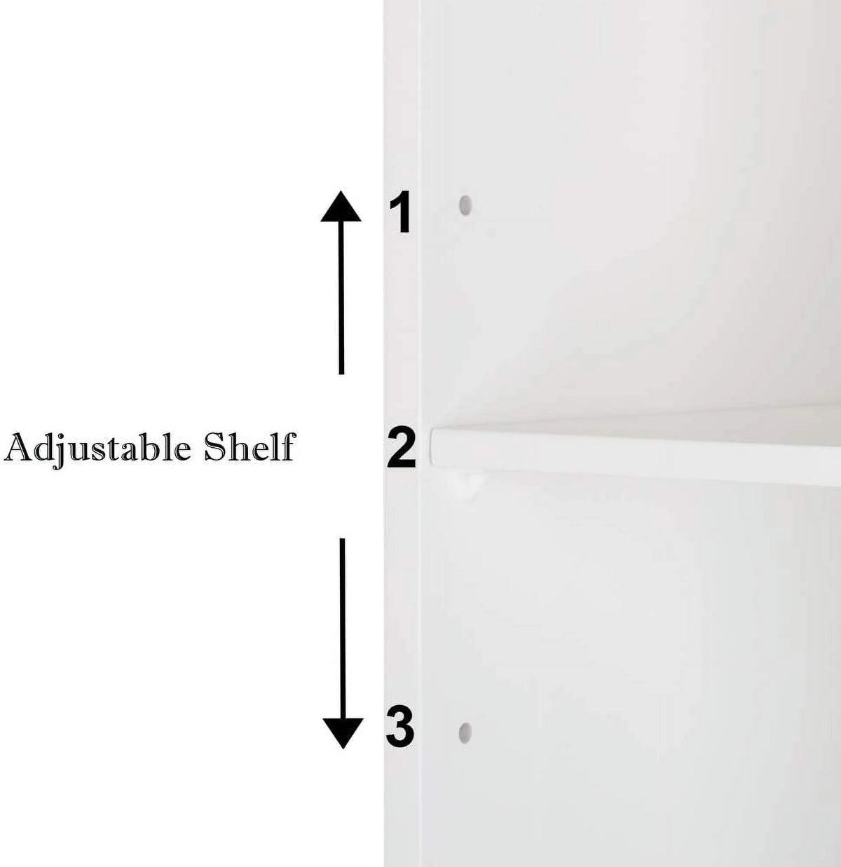 Single Cabinet Adjustable Medicine with Storage White 2 Mount classic Organizer Bathroom Cabinet Shelves Wall Mirrored and BSL Door