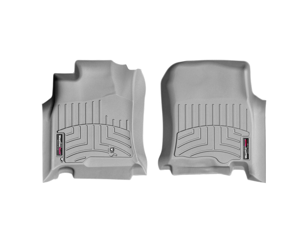 FloorLiners Custom Grey (Driver & with Fit compatible 4Runner - 2003-2009 1st Row Passenger), WeatherTech Toyota