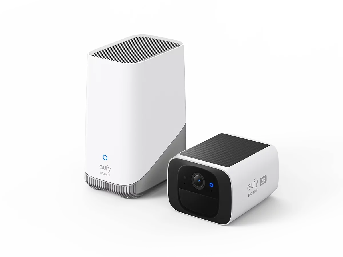 Anker Solar HomeBase Outdoor Security Camera, with camera, Wireless 3) S380 2K SoloCam Camera, Battery Camera, S220, (HomeBase eufy