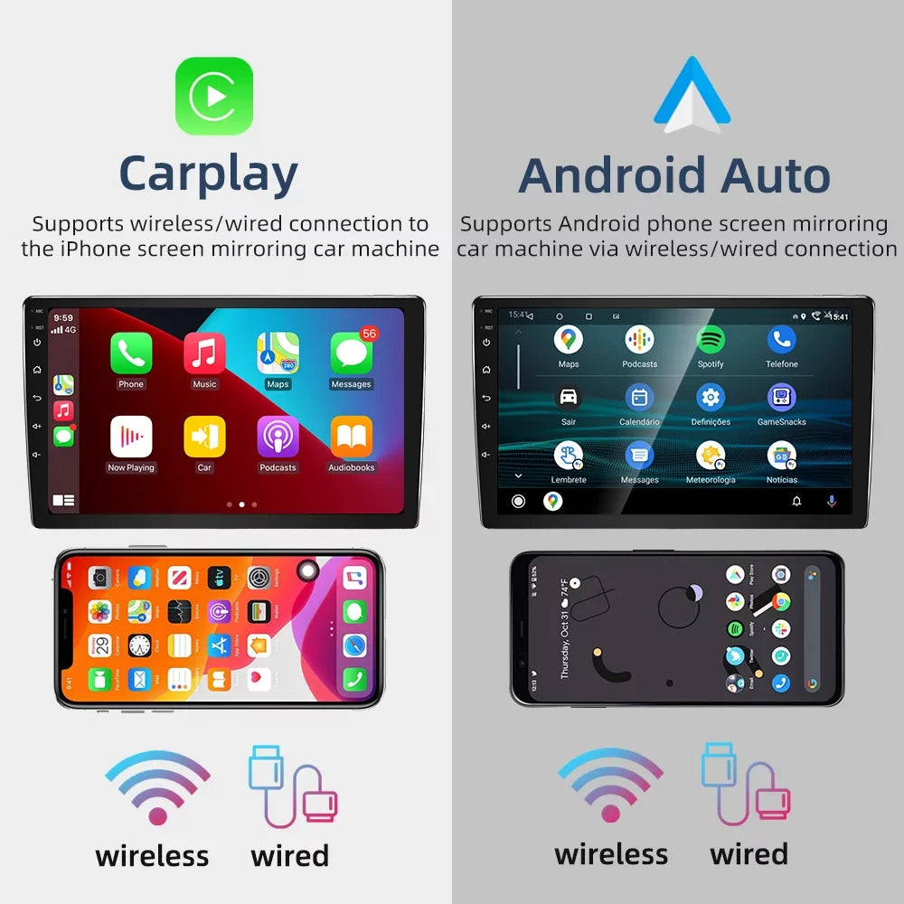 Mazda new Android inch with JMANCE Receiver, 2010-2013 3 Car Compatible & Auto Stereo camera Car backup Radio CarPlay 9 with