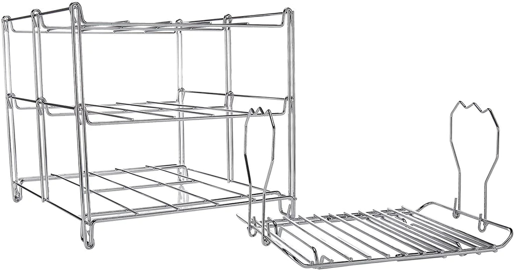 Lifter Multiple & 3-Tier Roasting Space Includes Rack Rack Oven Oven Baking | Tasks Roasting KOVOT Oven & (1) Collapsible | (1) Lifter Rack Saving Turkey new Turkey For Rack And