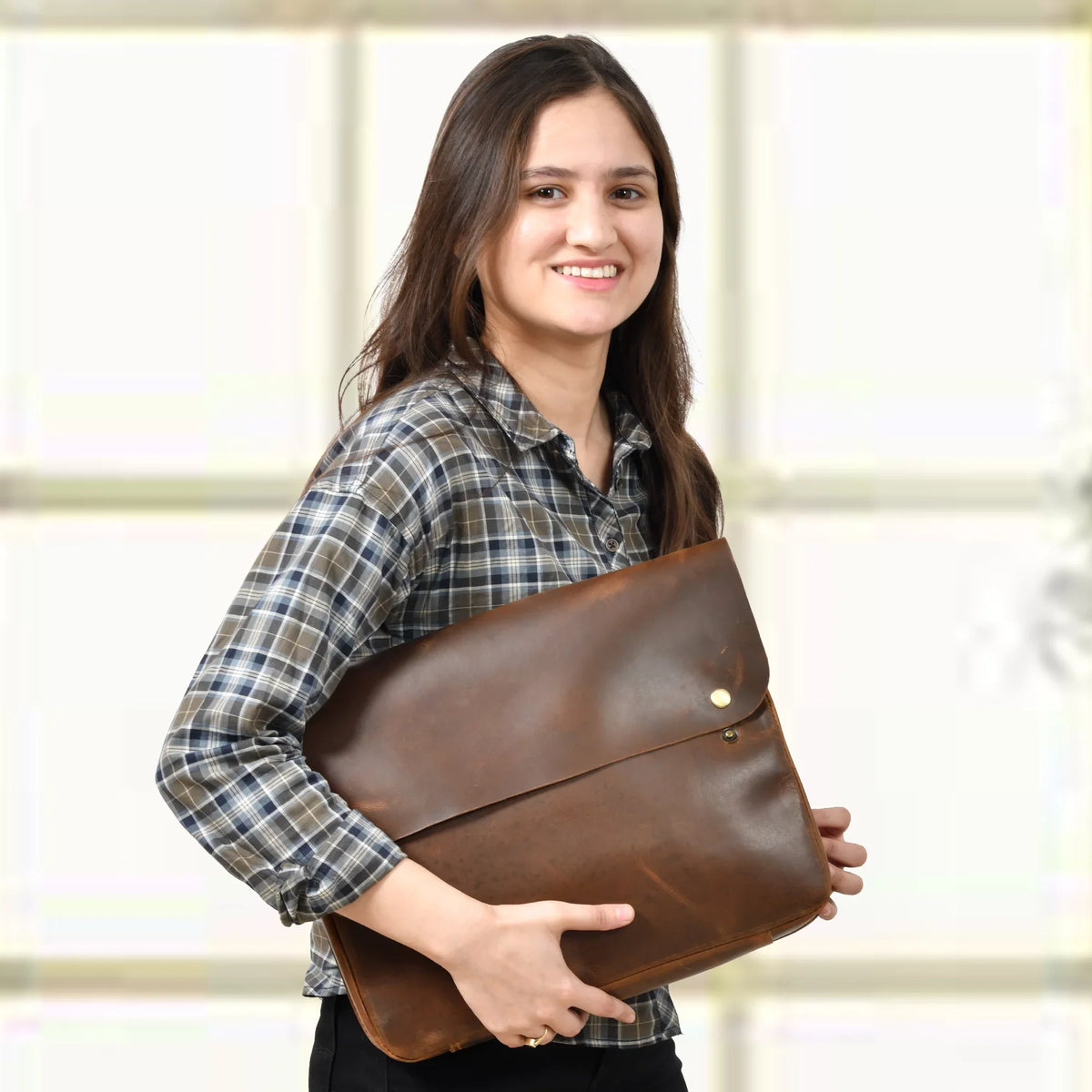 Document Leather Envelope Folio Grain MacBook File Portfolio Folder special edition Sleeve Case Top Holder