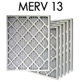 Air | 13 Pleated Filter - new 16x20x4 3PK 15.5x19.5x3.625 Actual Size MERV