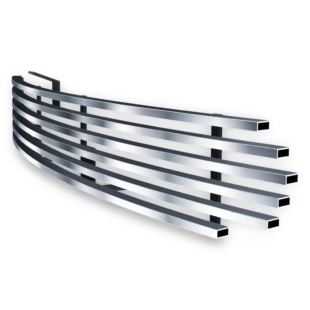 Stainless with APS Billet N19-C84058F Bumper Lower 1998-2000 Ranger Compatible Premium Ford Silver Insert Grille Horizontal Steel