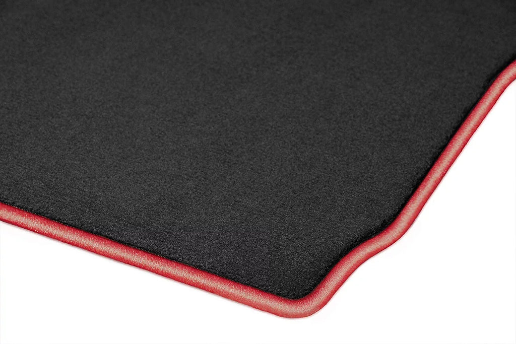 Mats Car / Driver, Black 2013, 2017 Carpet Passenger Rear Custom 2012, 2016, 2011, 2015, - with GGBAILEY Fit Red Mats, Mats BMW X3 & for 2014, Floor Edging