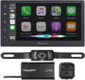 6.8" Backup SV5130IR Camera Multimedia Receiver SiriusXM Style Bundled with + DMH-W2700NEX Pioneer (1) (1) + License SXV300v1 Plate