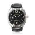 Steel Watch in Pre-Owned Radiomir Black trendy Men's Stainless Panerai Seal PAM00183