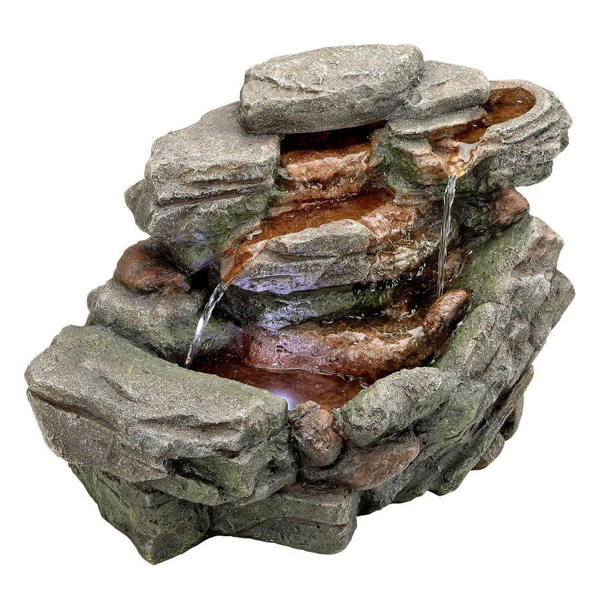 Creek Design Waterfall Cascading Tabletop Fountain Toscano