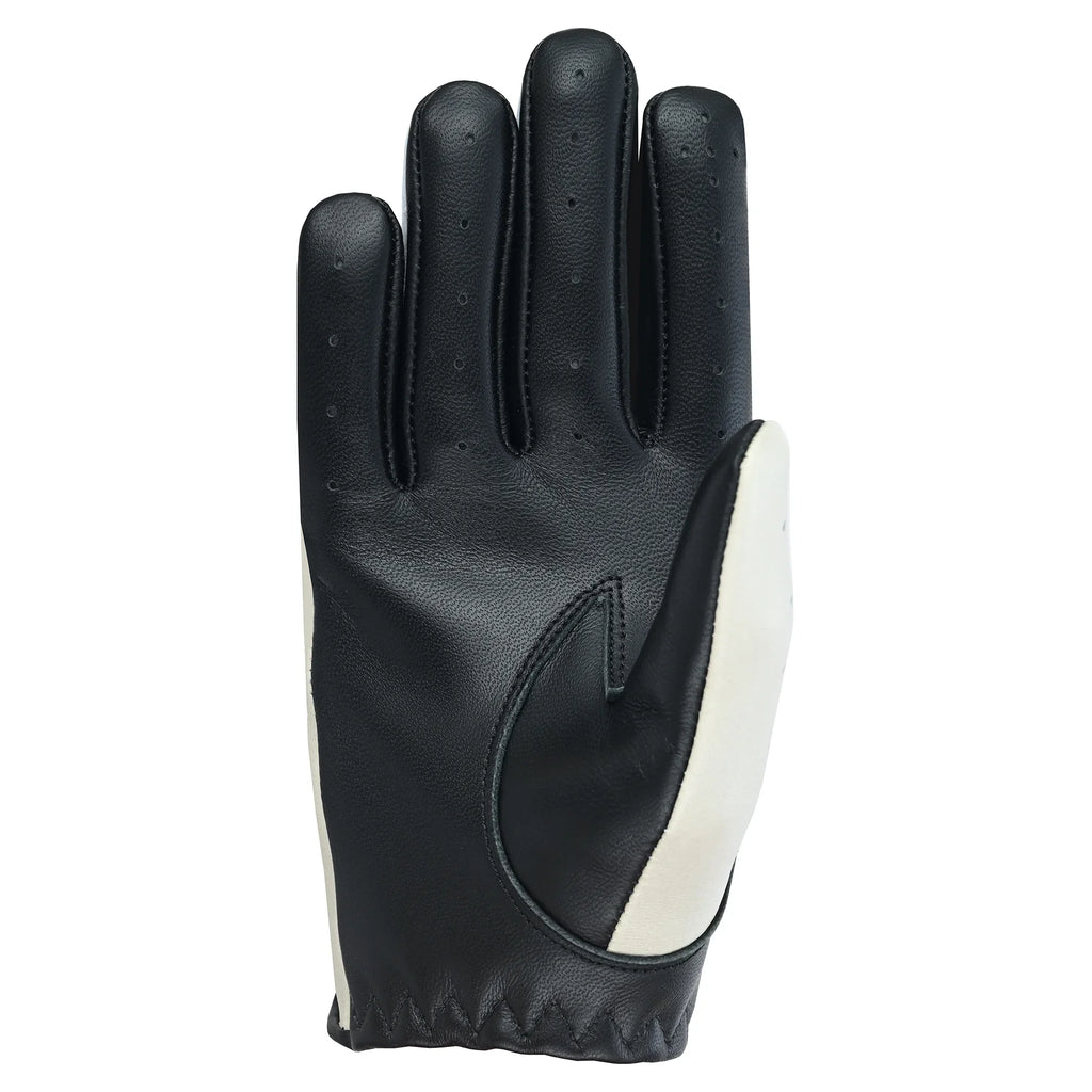 Leather Full 100% Lambskin Motorcycle Gloves Ladies Bone Gloves Women Driving Riding Genuine Finger Car Driving Chauffeur Bikers White-XL