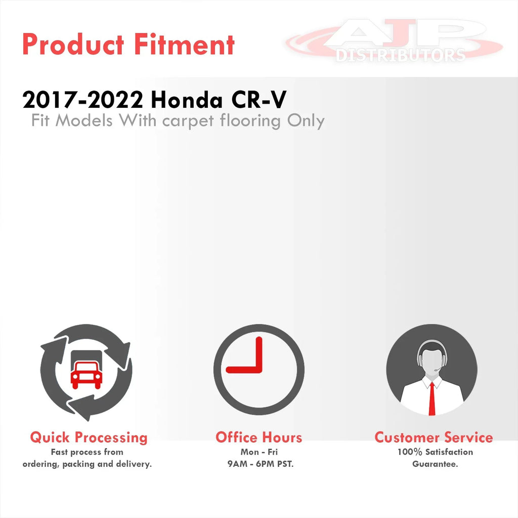 For 18 Distributors 3-Piece Rear Honda Season CRV Set 2018 Mats Rubber 17 Proof SUV Liner 2022 2019 AJP RW 20 Guard Floor Front 22 Compatible/Replacement All 2020 CR-V 21 TPE RT Weather 2017 2021 trendy 19