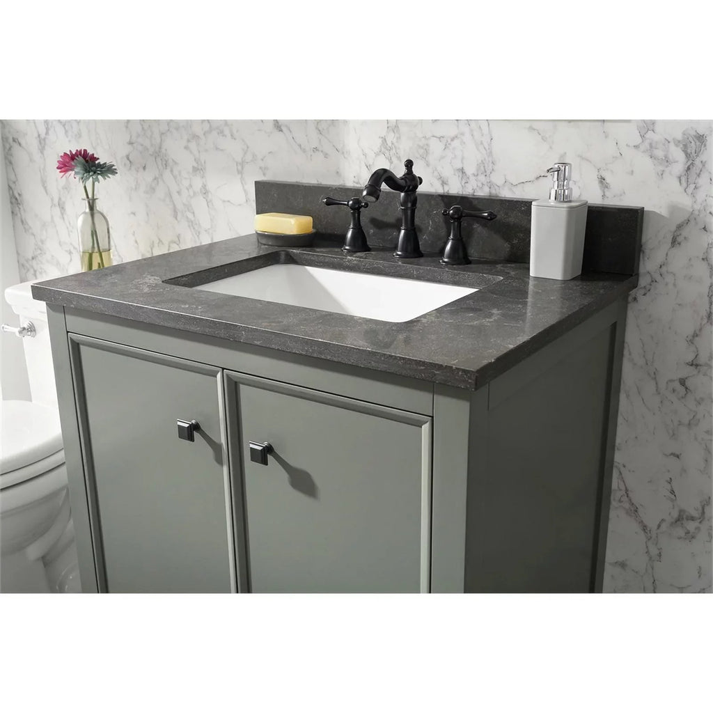 Furniture 30" Cabinet - MDF/Veneer Green Legion new Vanity Sink Contemporary Wood