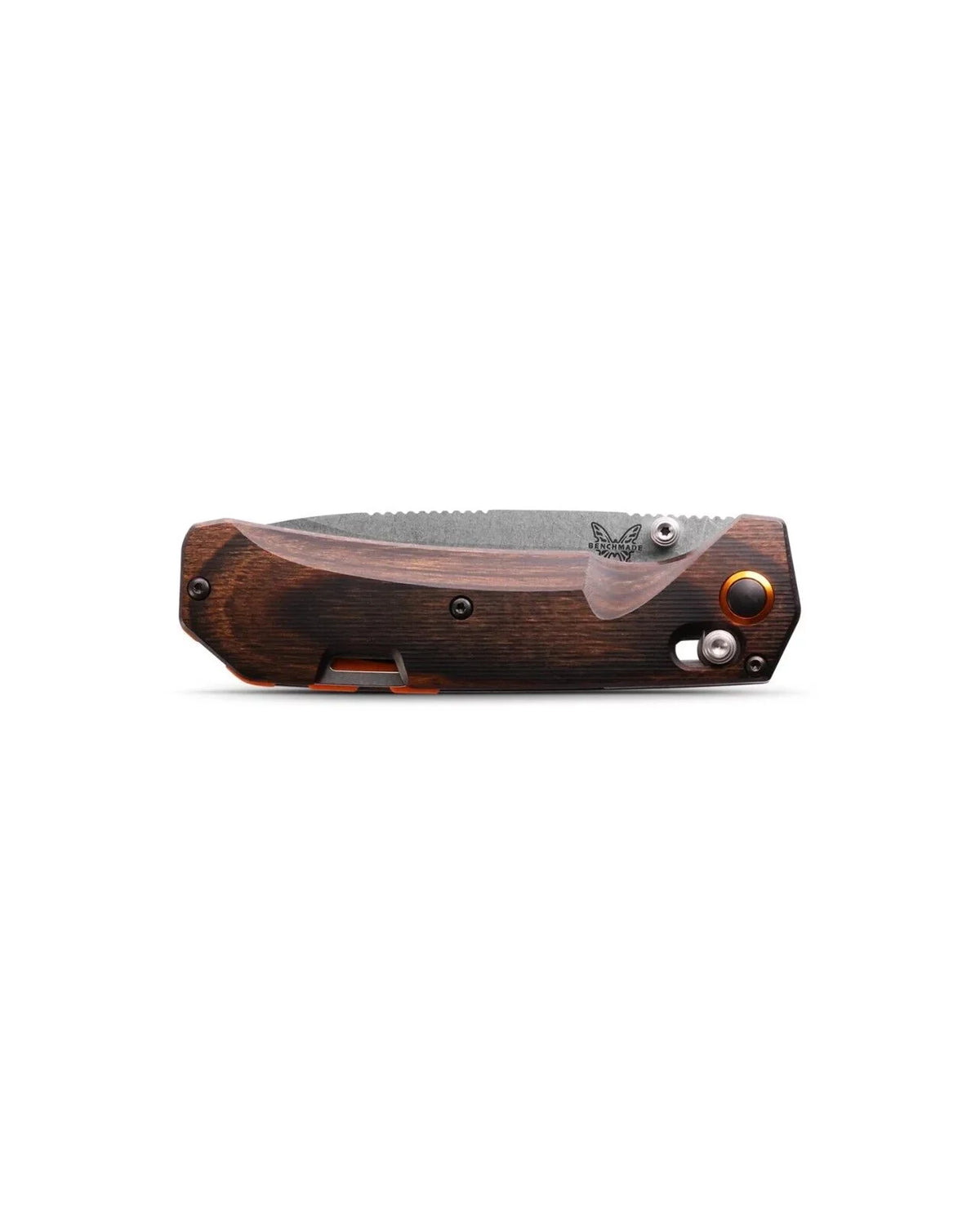 Creek 15062 Wood Pocket CPM-S30V Folding Grizzly Benchmade Stabilized Stainless Knife 3.49"