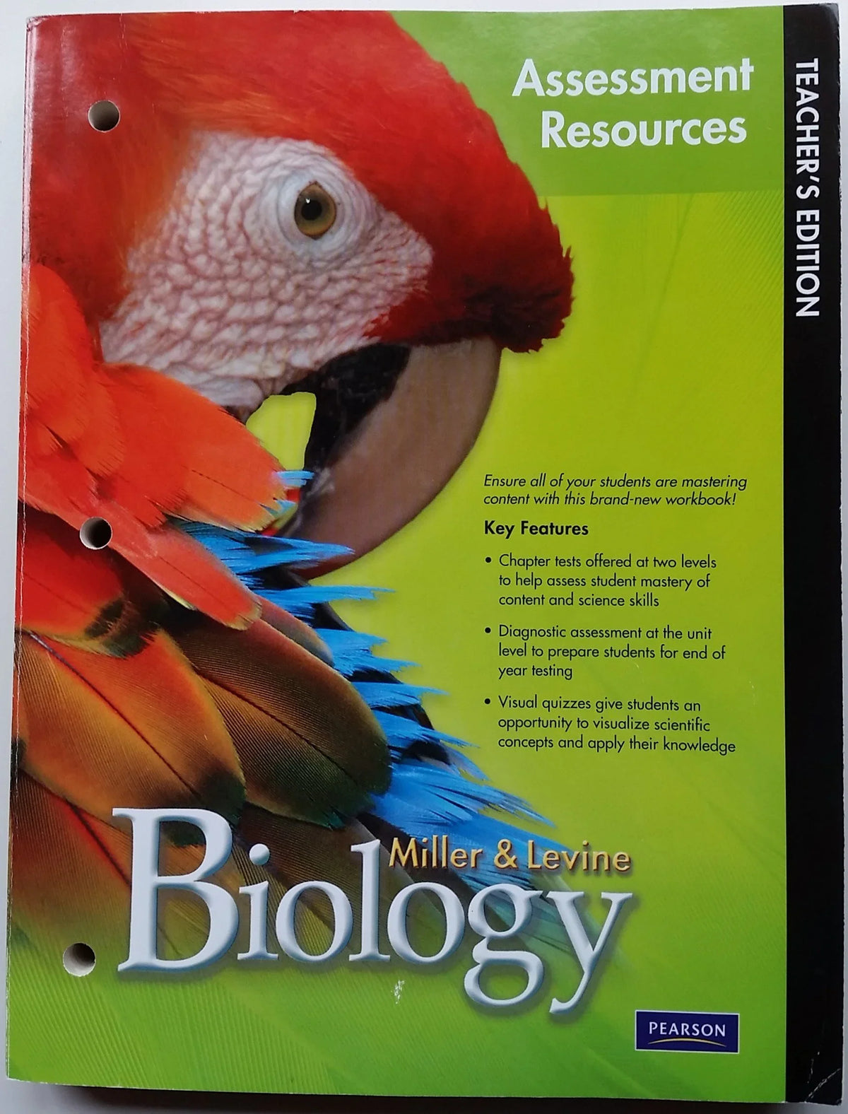 0133687317 high quality Teacher's Miller Edition Assessment Levine – 9780133687316 2010 Program Resources Good & Used/Very - Biology Paperback