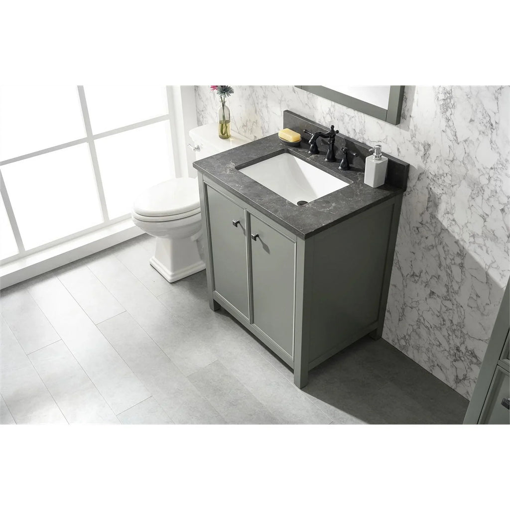 Furniture 30" Cabinet - MDF/Veneer Green Legion new Vanity Sink Contemporary Wood