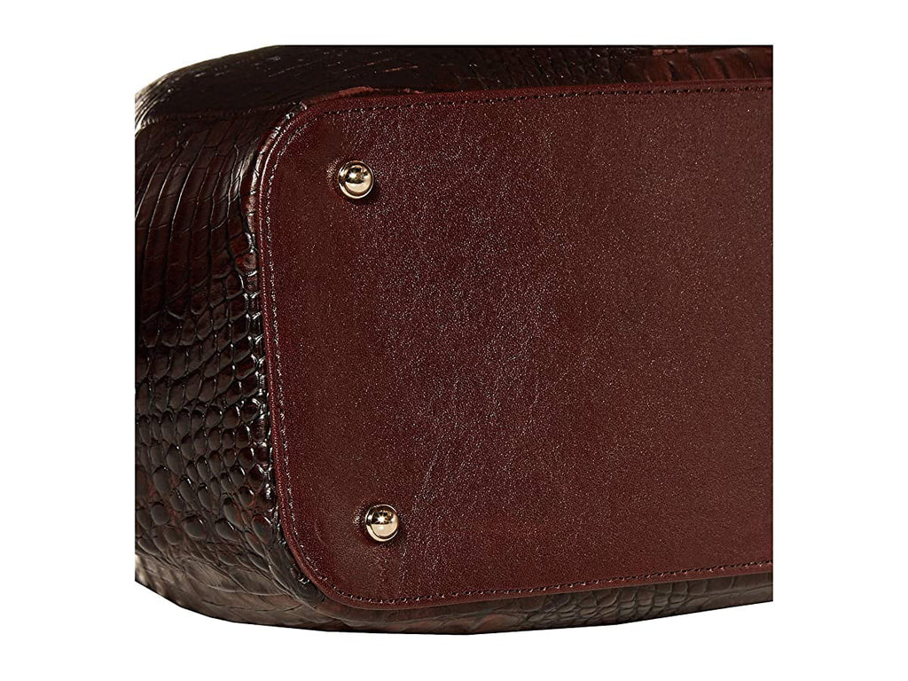 Mallory Sparrow Small Brahmin Cocoa