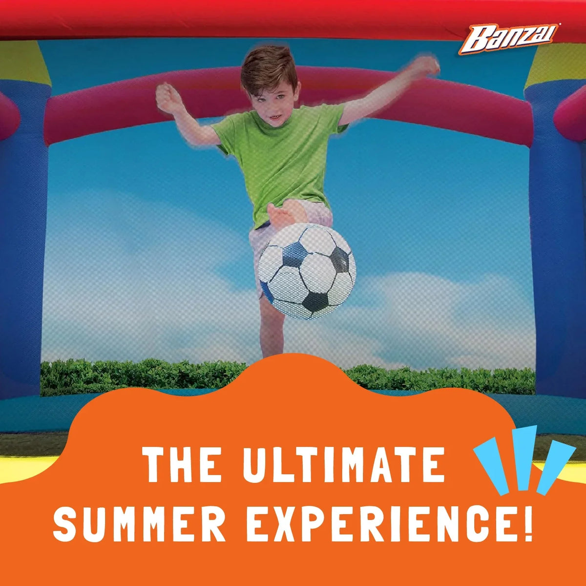 Slides 2 and Slide Complete Bounce Air House with N’ Banzai Fun Set Blower