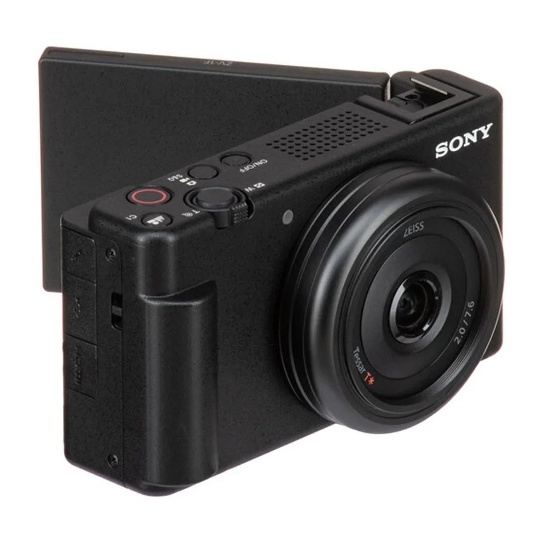 Pack Bundle (Black) + Case Camera 2 ZeeTech Vlogging + Accessory ZV-1F with + SanDisk 128GB Memory Tripod Card