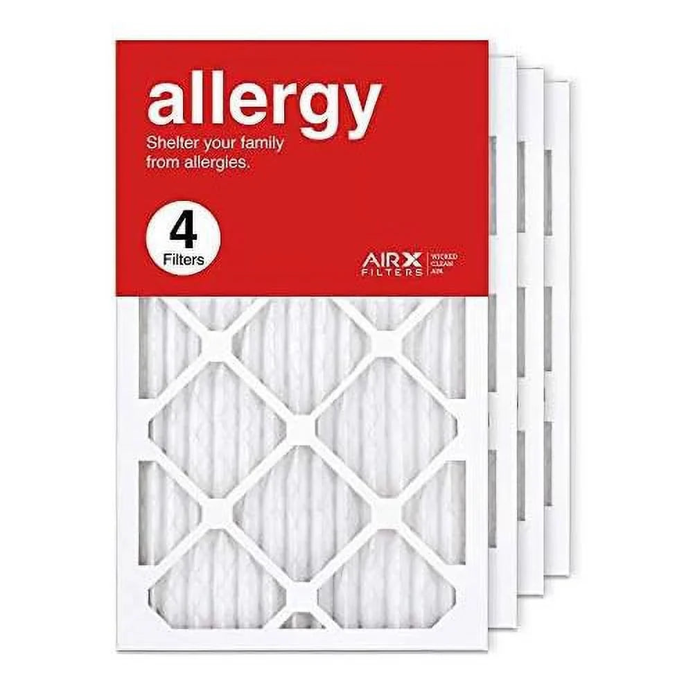 11 HVAC Furnace Air In Filter The classic Filter, Allergy AC Made MERV Pleated 4-Pack Air