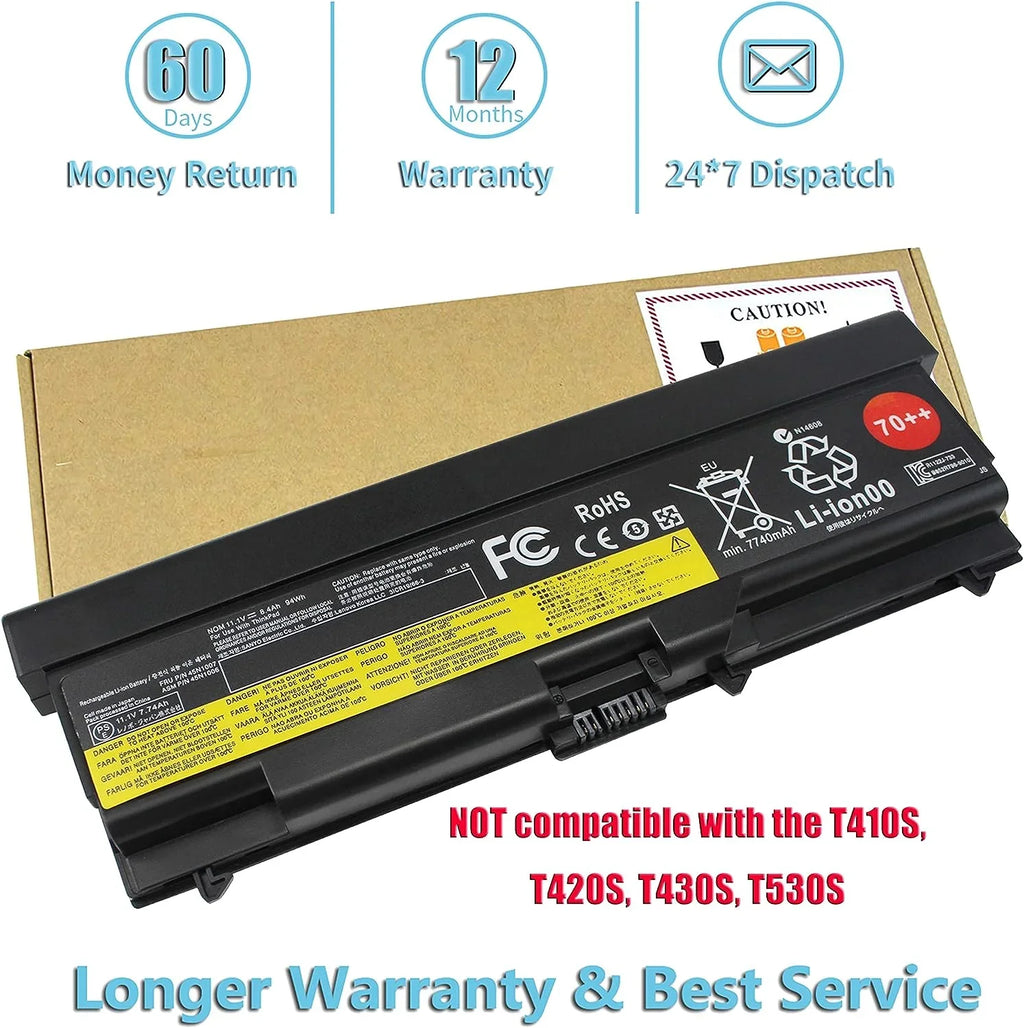 L420 70++ Lenovo L430 T410 L530 for L412 T530 T420 T510 ThinkPad y 0A36303 classic Bovekeey W520 94Wh W530 T520 T430 W510