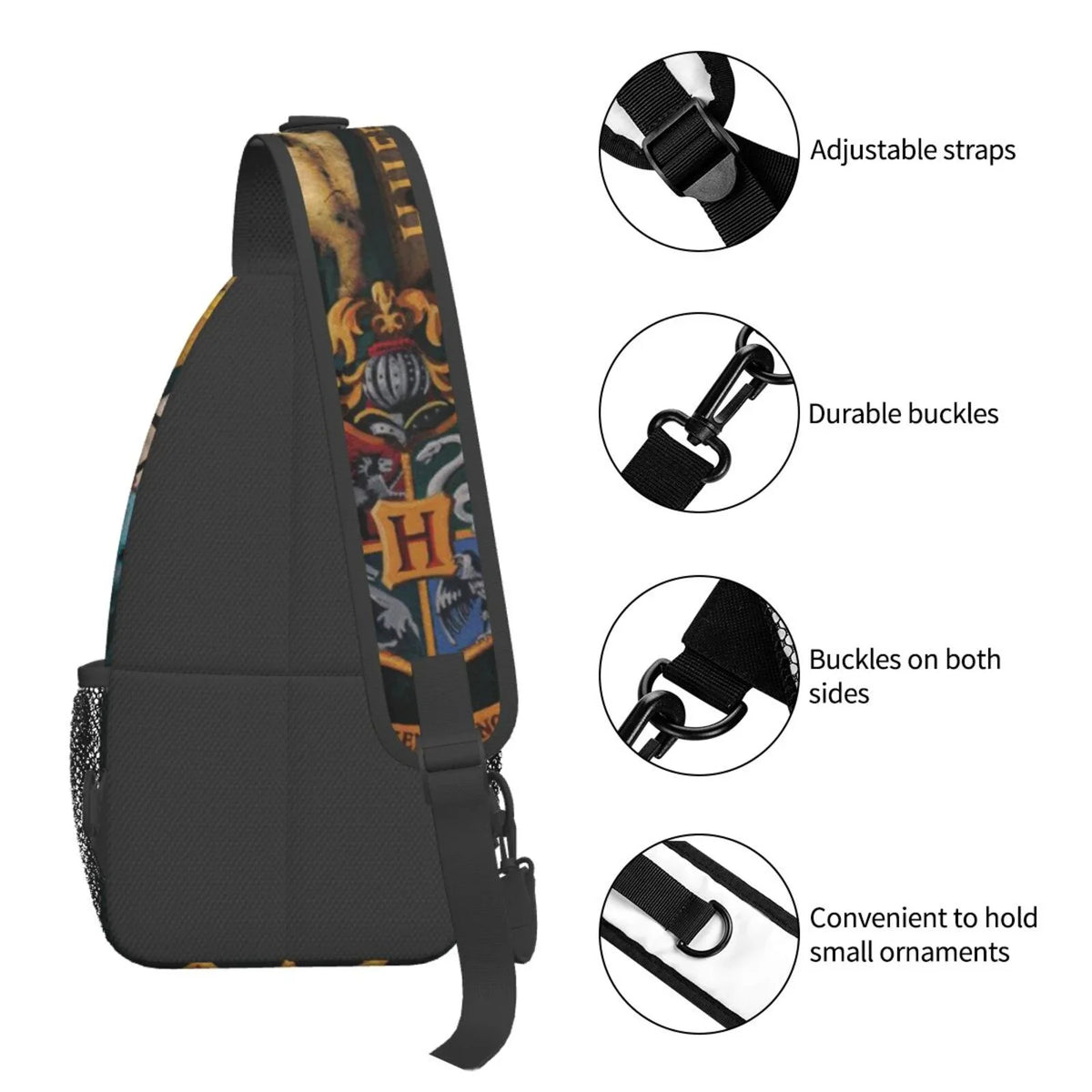 Harry Sling Travel Backpack Potter Teen Bags Chest Adults Women Diagonally Crossbody Bag new Daypack For Men Hogwarts