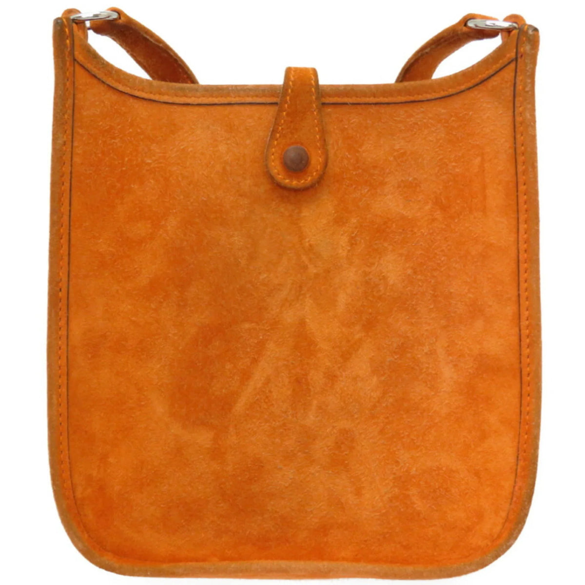 Bag H Dobris Orange □ (Fair) new TPM Pre-Owned Engraved Evelyn 0069HERMES Hermes Shoulder