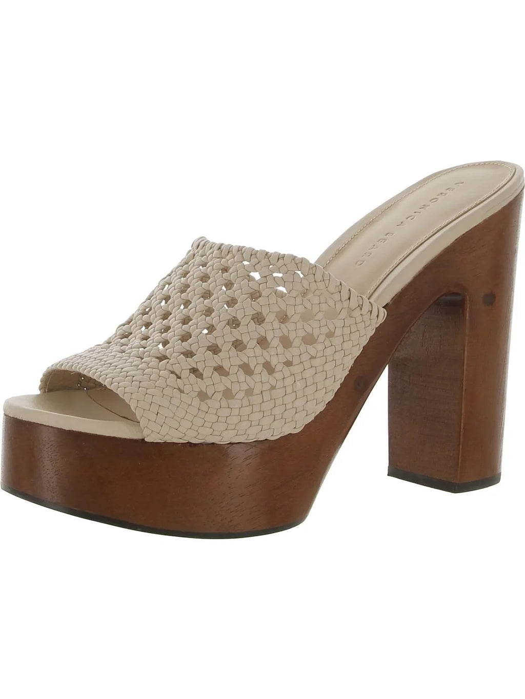 Peep Womens Woven Clogs Veronica Guadalupe new Toe Beard