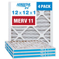 Furnace Pleated Filter, Aerostar 12x12x1 4 Filter, 11 AC Pack Air MERV Air
