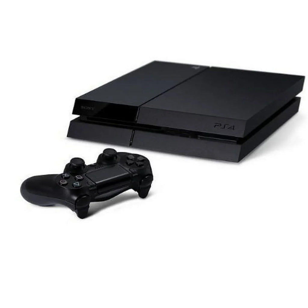 Cleaning Kit PlayStation Black 500GB Console Bundle 2 Pre-Owned Cable BOLT Like AXTION New) HDMI with (Refurbished: Gaming 4 Controller