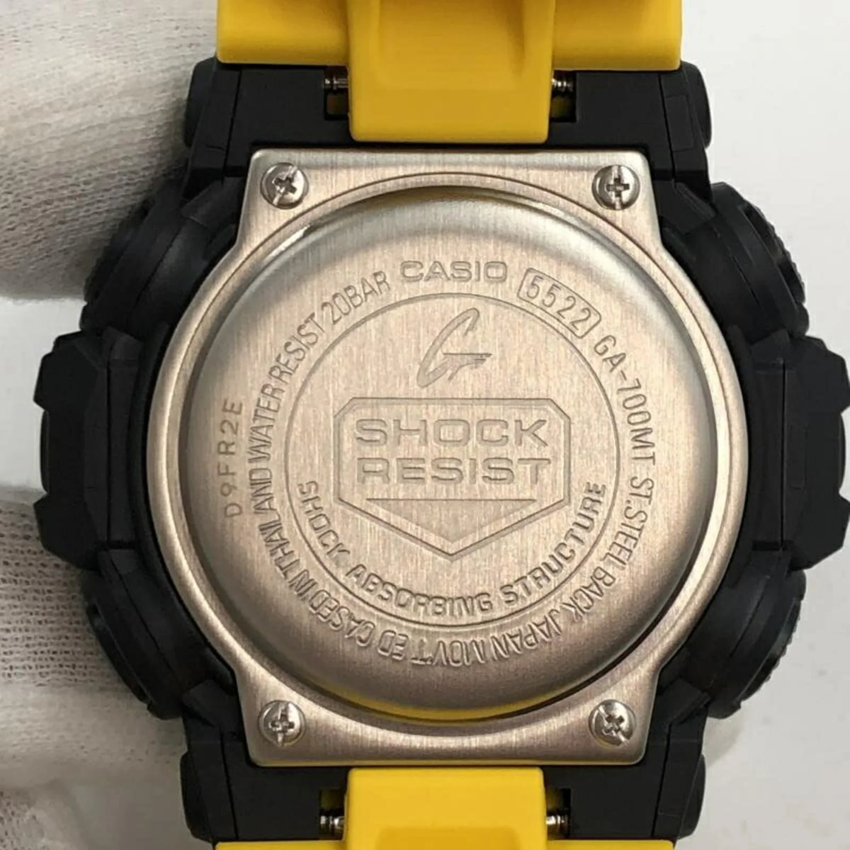 (Like G-SHOCK Pre-Owned Yellow New) GA-700MT-1A9JF Quartz Watch G-Shock