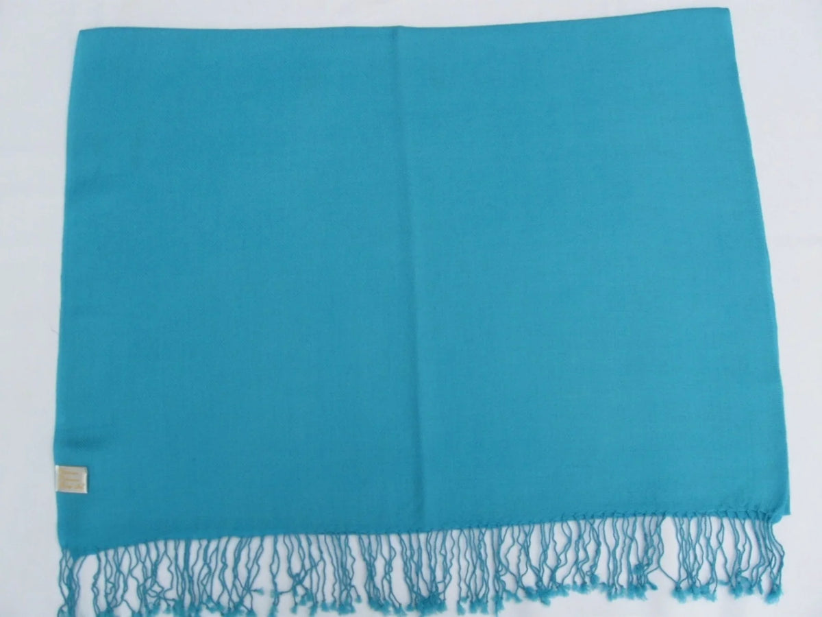 Scarf/Wool/Silk (Turquoise) Shawl/Cashmere/Cashmere Scarf/Scarves/Shawl/Shawls/Stole/Wrap/Pashmina Scarf/Pashmina